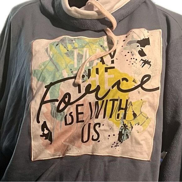 Star Wars adult size medium may the force be with us sweatshirt - Picture 2 of 5